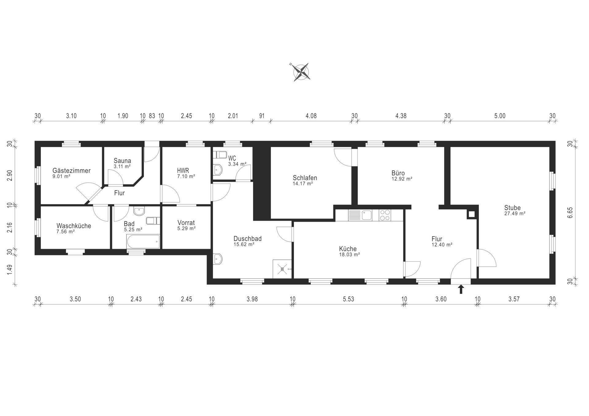 Behagliches Wohnen am Mühlenteich in Neu Darchau