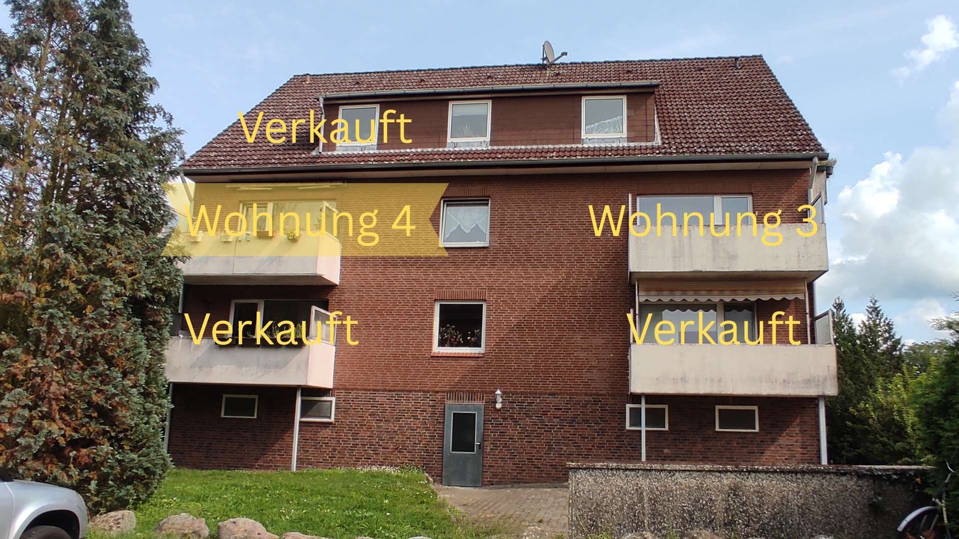 Vermietete 3-Zimmer-Kapitalanlage in Bleckede – gepflegt und solide in Bleckede WHG4