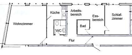 Helle 2,5-Zimmer-Komfort-Wohnung – Attraktive Kapitalanlage mit Innenhof-Stellplatz in zentraler Lage in Lüneburg